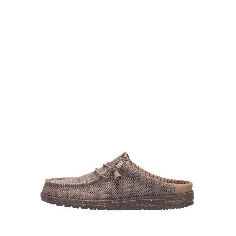 Wally Slip Stretch Sox Deep Taupe/Chanterelle Tan