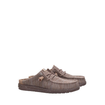 Wally Slip Stretch Sox Deep Taupe/Chanterelle Tan