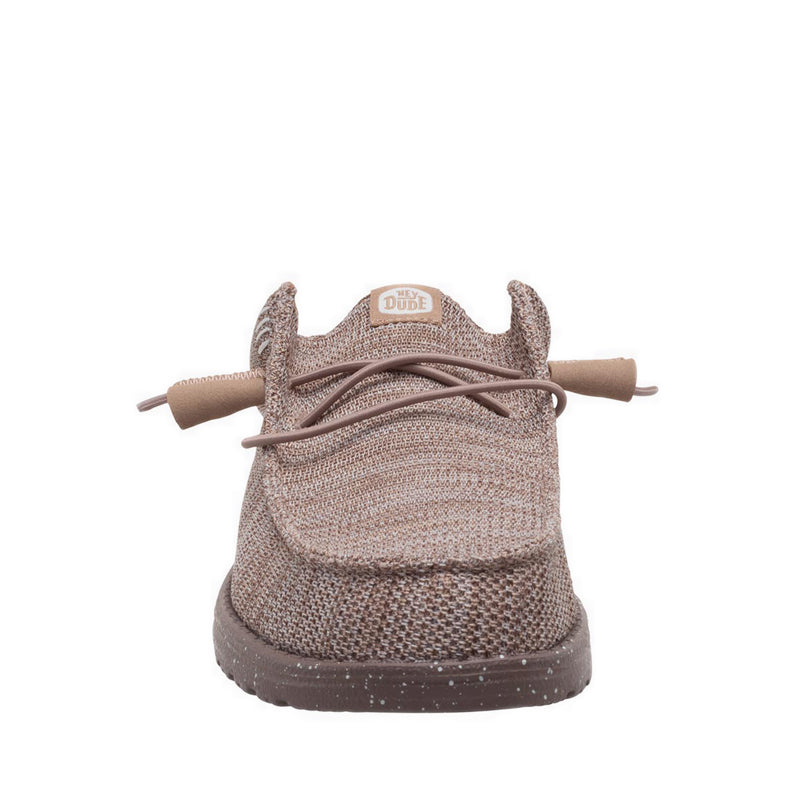 Wally Slip Stretch Sox Deep Taupe/Chanterelle Tan