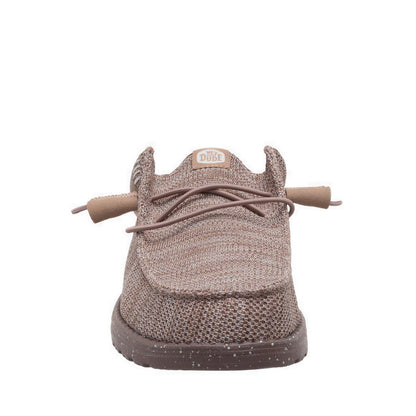 Wally Slip Stretch Sox Deep Taupe/Chanterelle Tan
