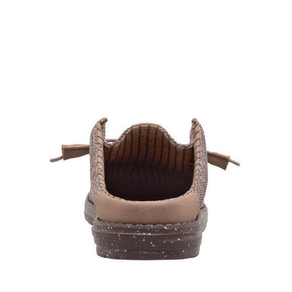 Wally Slip Stretch Sox Deep Taupe/Chanterelle Tan