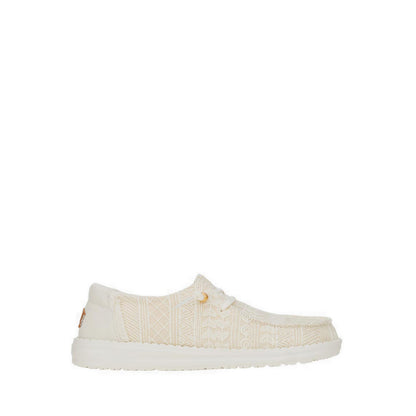 Wendy Crochet Lace - White/Gold