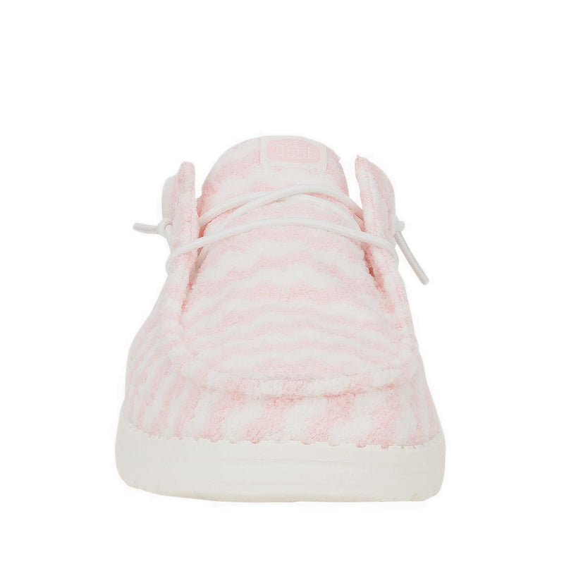 Wendy Slip Terry Stripe - Pink/White