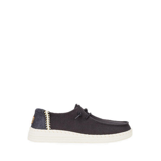 Wendy Espadrille Woven - Black