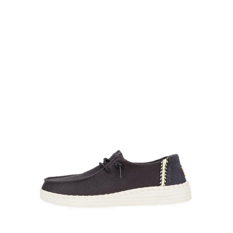 Wendy Espadrille Woven - Black