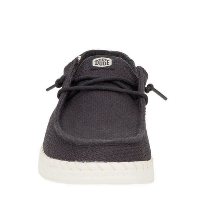 Wendy Espadrille Woven - Black