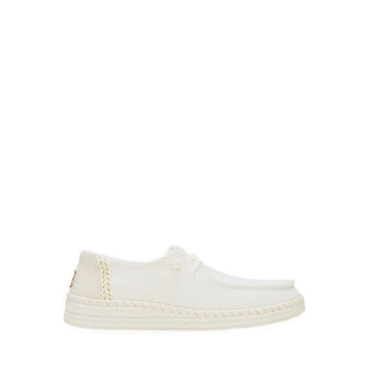 Wendy Espadrille Woven - White