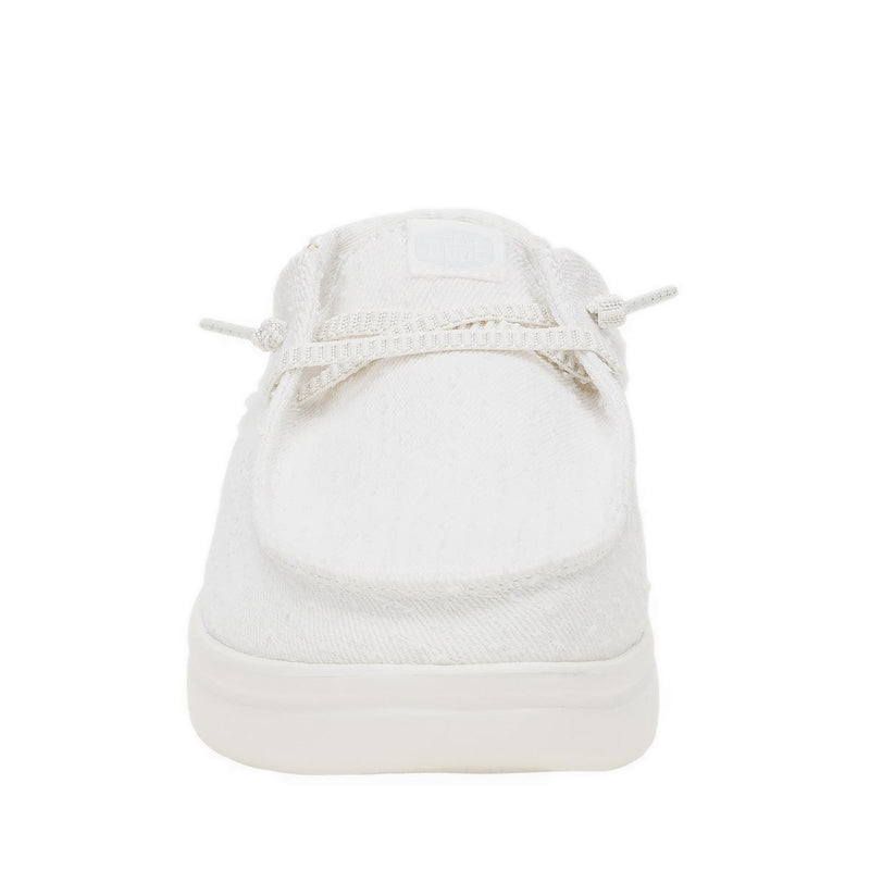 Wendy Espadrille Woven - White