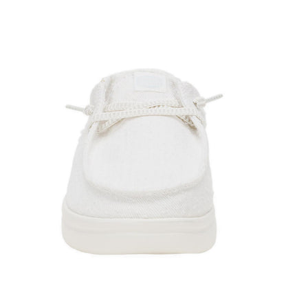Wendy Espadrille Woven - White