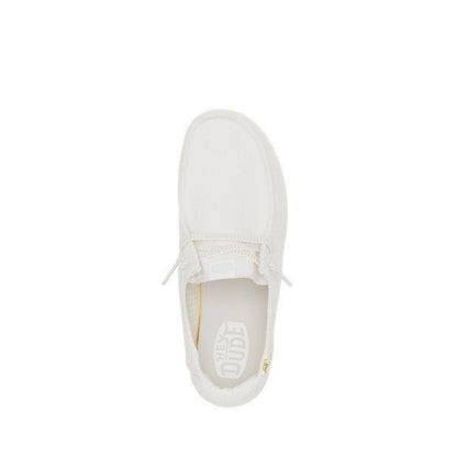 Wendy Espadrille Woven - White