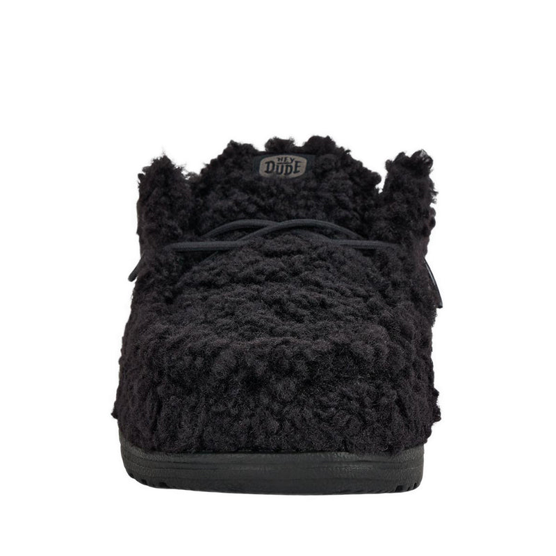 Wally Slipper Black/Black