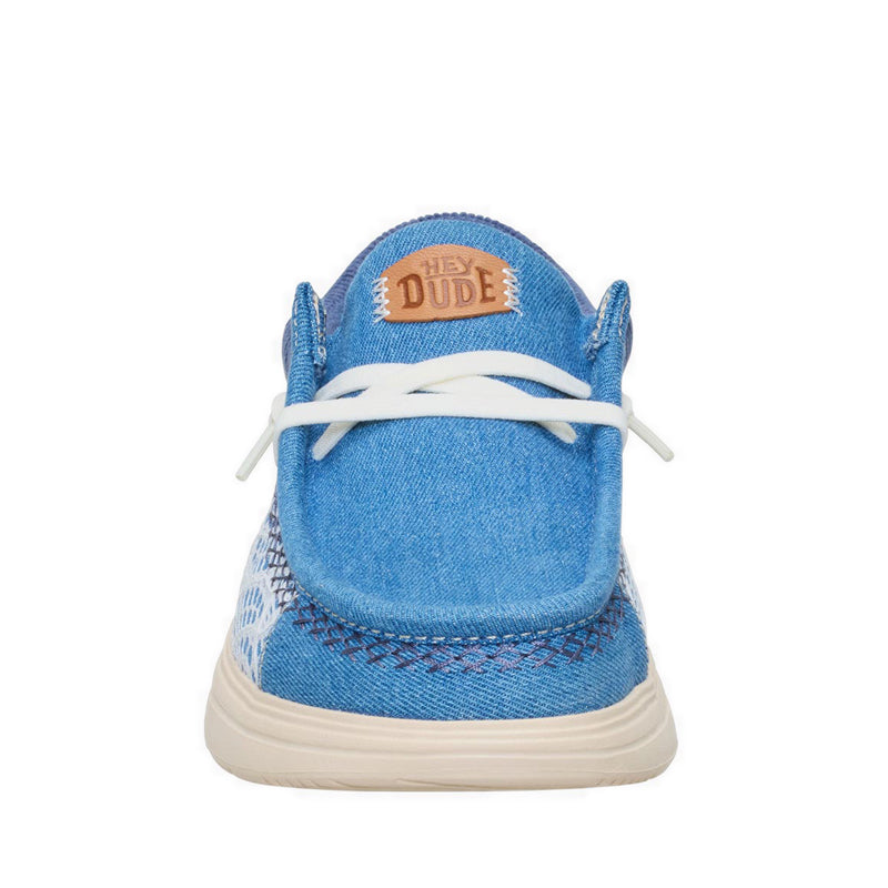 HEYDUDE Wendy COMF Patchwork Blue Denim