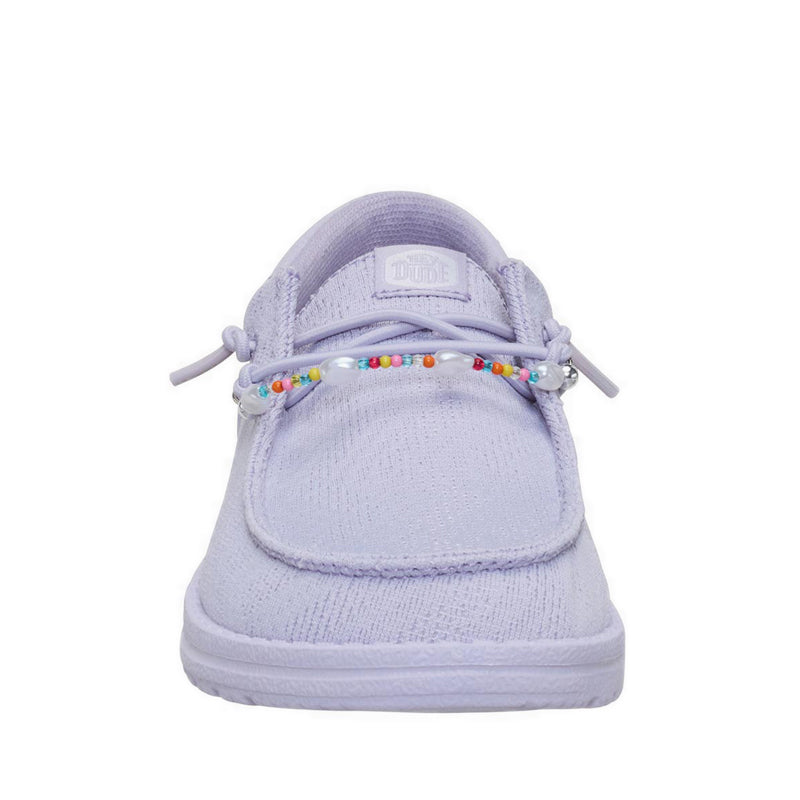 HEYDUDE Wendy Funk Mesh Shoelry Thistle Purple