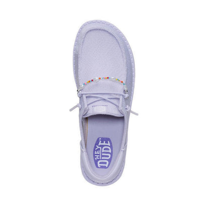 HEYDUDE Wendy Funk Mesh Shoelry Thistle Purple