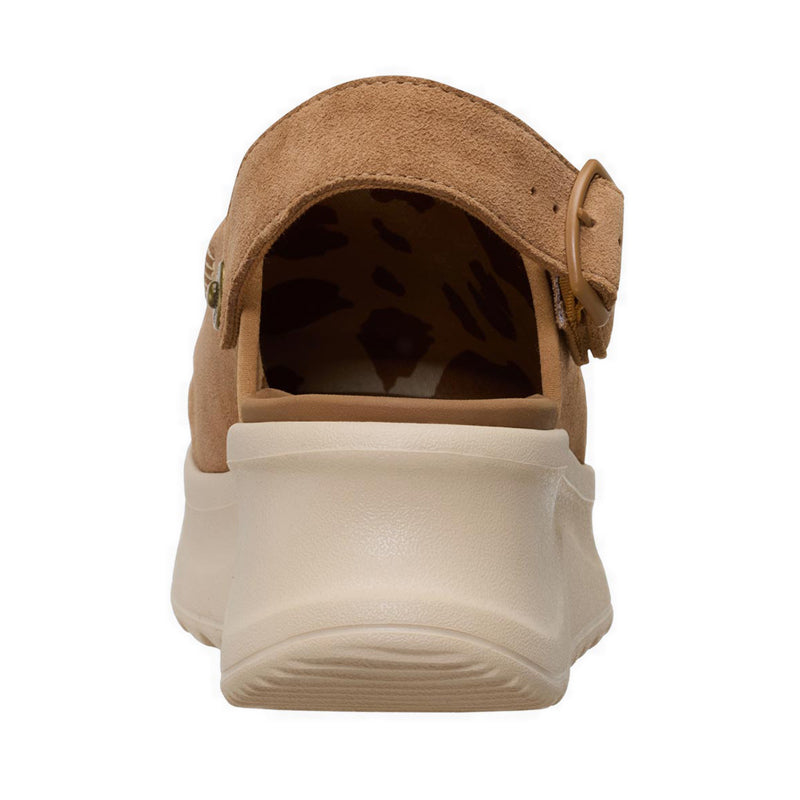HEYDUDE Delray Clog Suede Tan