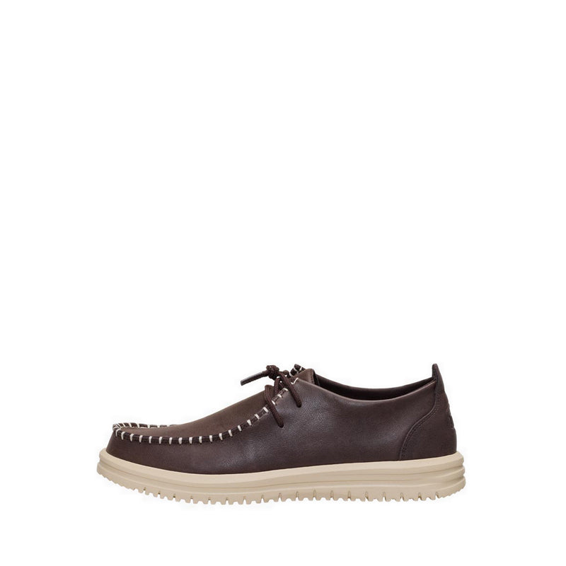 Wally NXT Moc Leather Mole Brown/Wood Ash