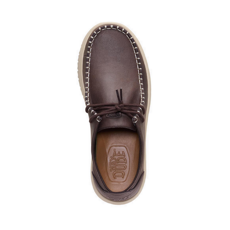 Wally NXT Moc Leather Mole Brown/Wood Ash