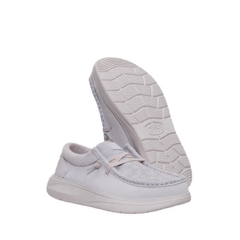 Wendy COMF Suede Lace Print Lilac