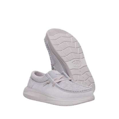 Wendy COMF Suede Lace Print Lilac
