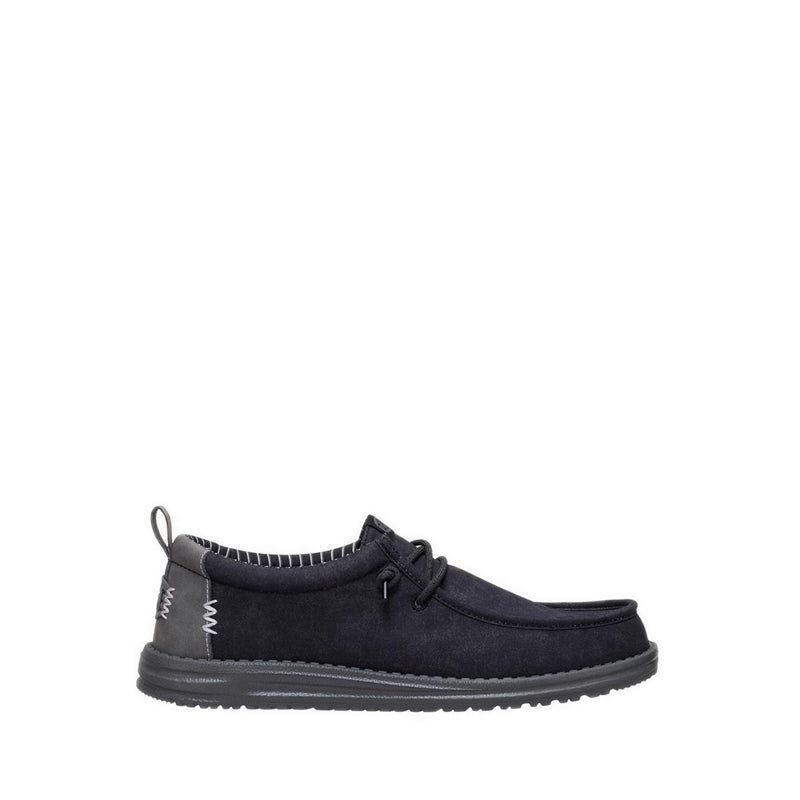 HEYDUDE Wally Vintage Classic Black Oyster/Black