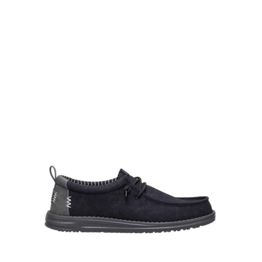 HEYDUDE Wally Vintage Classic Black Oyster/Black