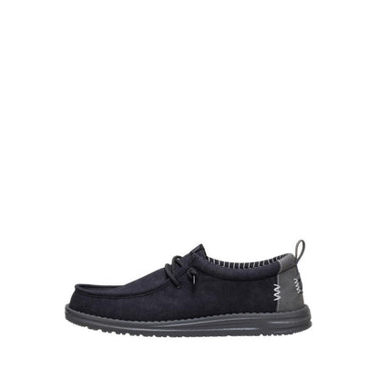 HEYDUDE Wally Vintage Classic Black Oyster/Black