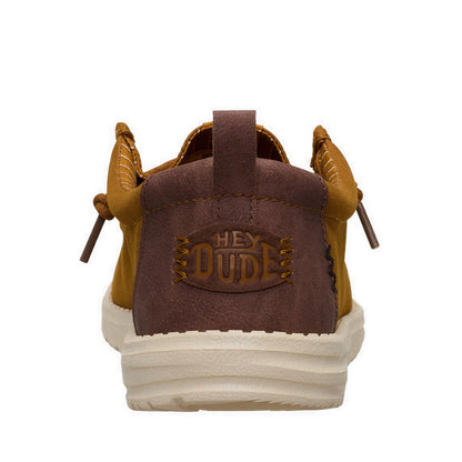 HEYDUDE Wally Vintage Classic Spice Brown/Downtown Brown