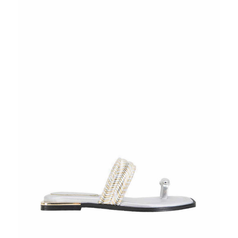 ANDARNA Women's Sandals - Silver
