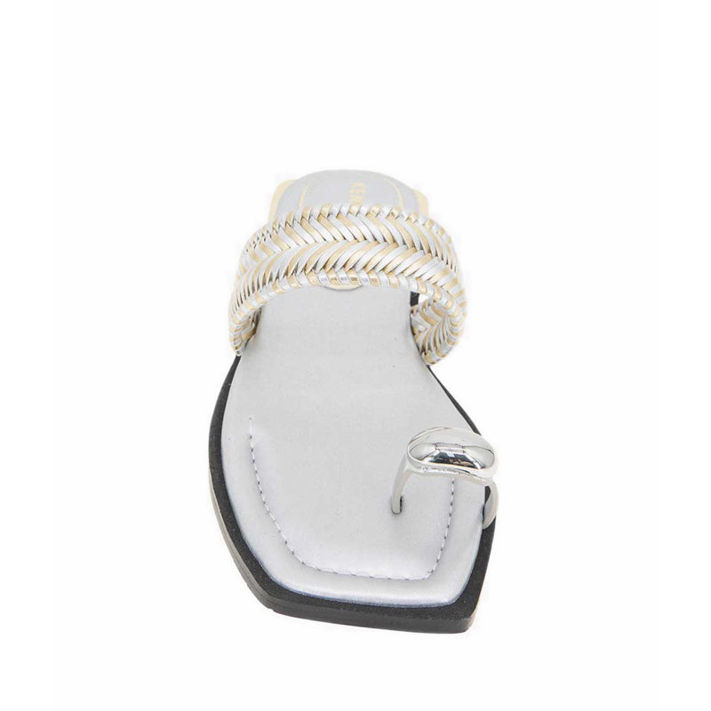 ANDARNA Women's Sandals - Silver