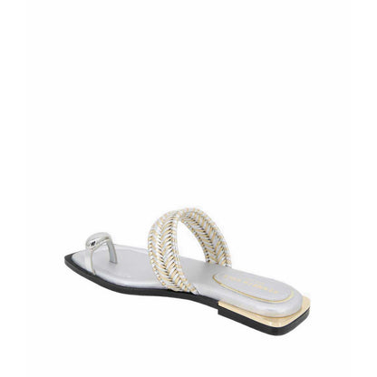 ANDARNA Women's Sandals - Silver