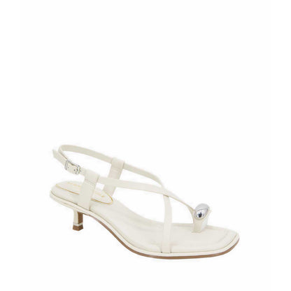 GEALA Women's Heels Sandals - Cream