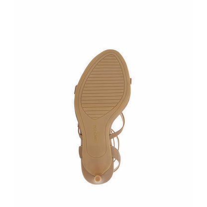 LILATH Women's Heels Sandals - Brown