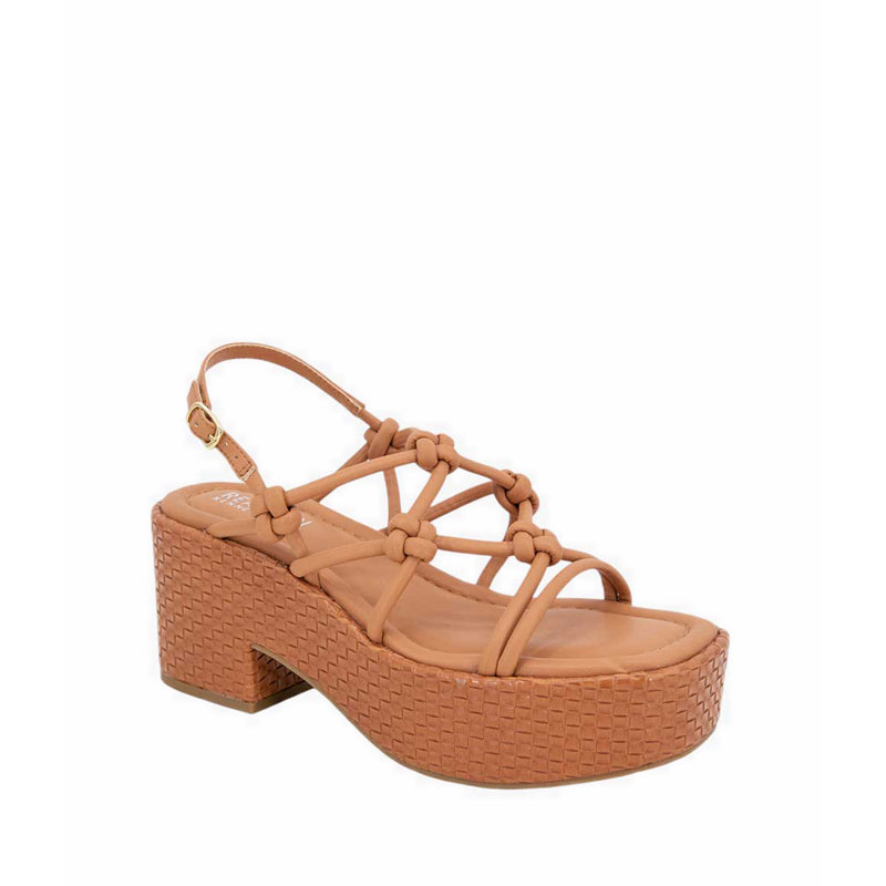 Essa Knots Women's Heels - Rust