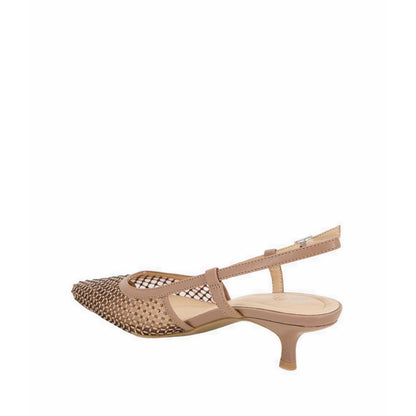 Maggie Mesh Women's Heels - Tan