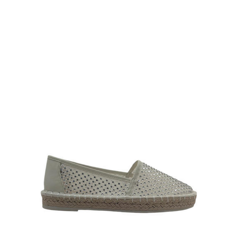 REACTION - Kenneth Cole Bonne Women's Espadrilles Flats - Cream