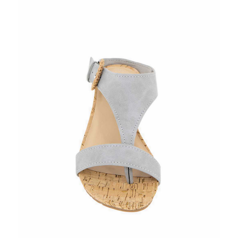 Great Buckle Women's Sandals - Grey