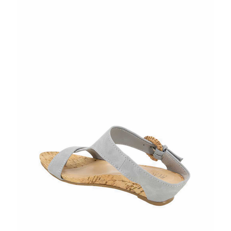 Great Buckle Women's Sandals - Grey