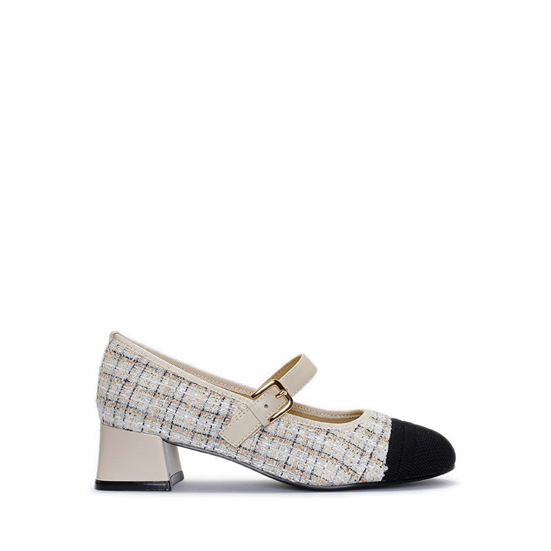 ALINA Women's Heels - White