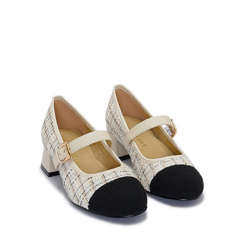 ALINA Women's Heels - White