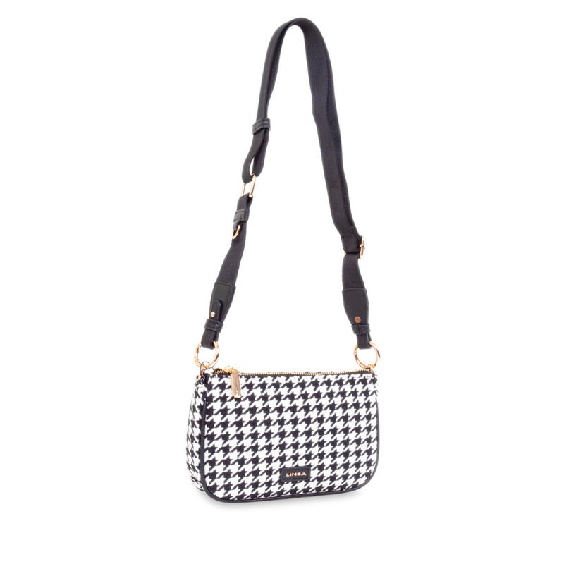 Baila Women's Crossbody Bags - Black Stripes