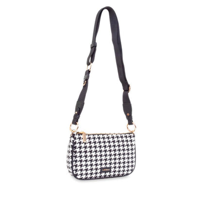Baila Women's Crossbody Bags - Black Stripes
