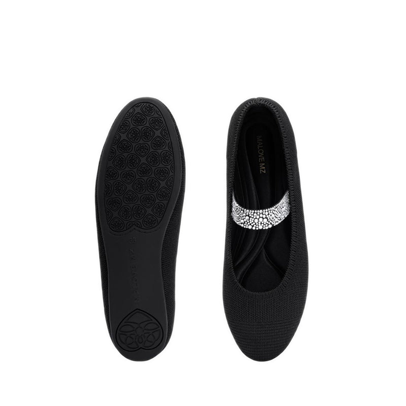 Mary Jane Ballet Women's Flats - Black