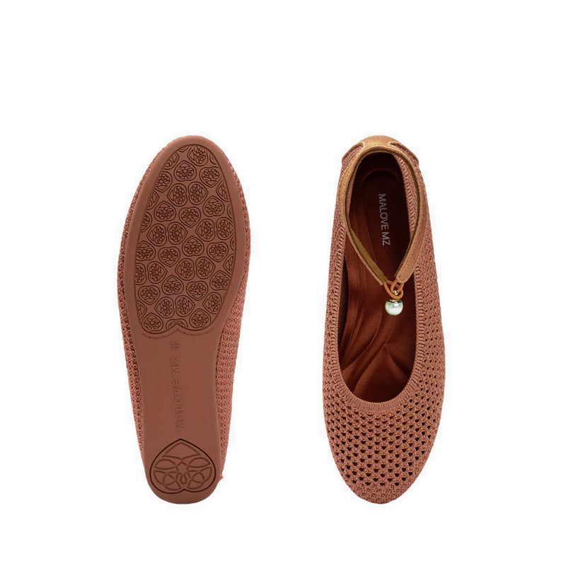 Garden Pump Women's Flats - Tan