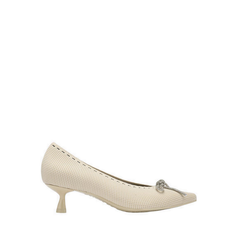 Basic Crystal Women's Heels - White