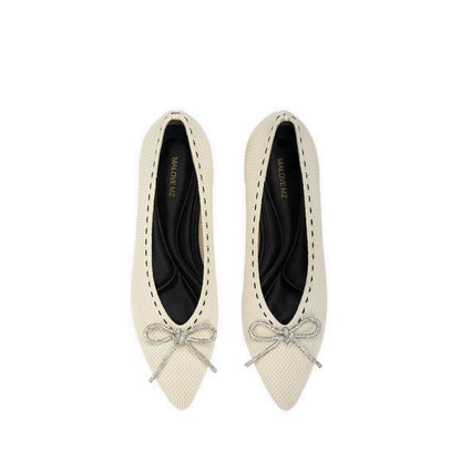 Basic Crystal Women's Heels - White