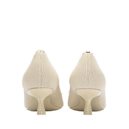 Basic Crystal Women's Heels - White