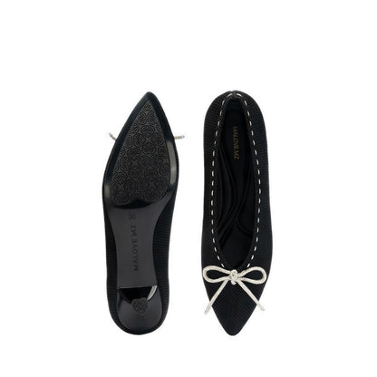 Basic Crystal Women's Heels - Black