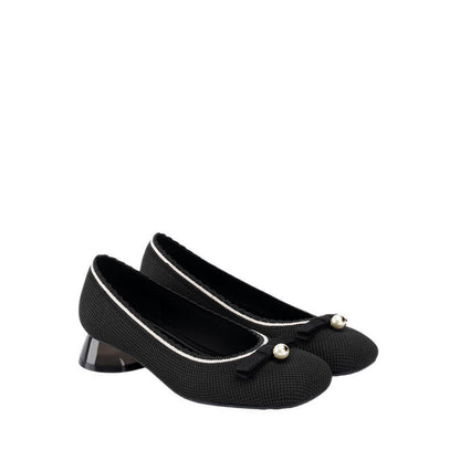 Garden Pump Women's Heels - Black