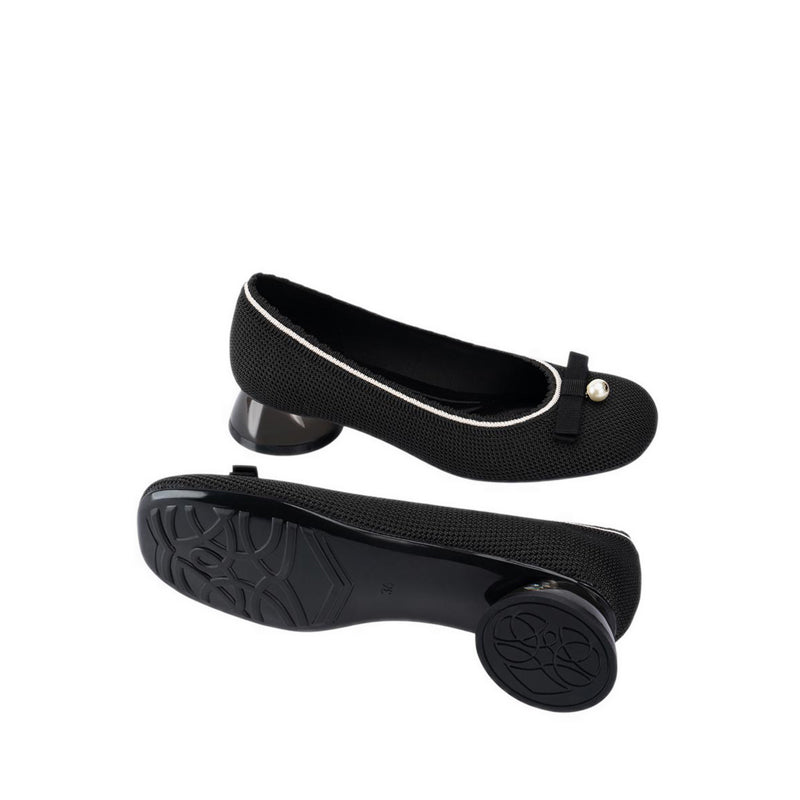 Garden Pump Women's Heels - Black