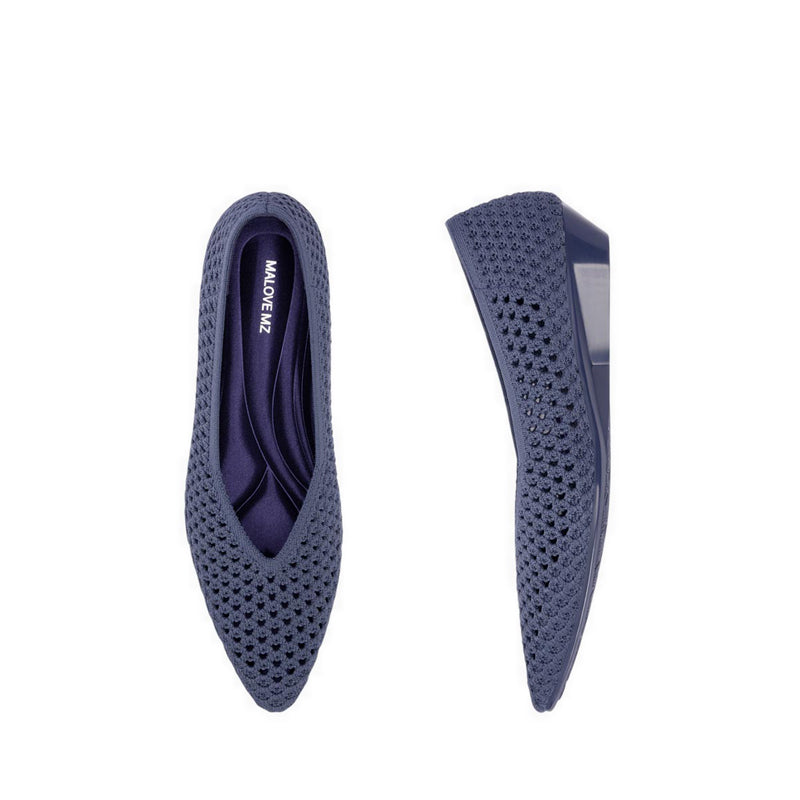 Honey Wedge Pumps Women's Wedges - Blue